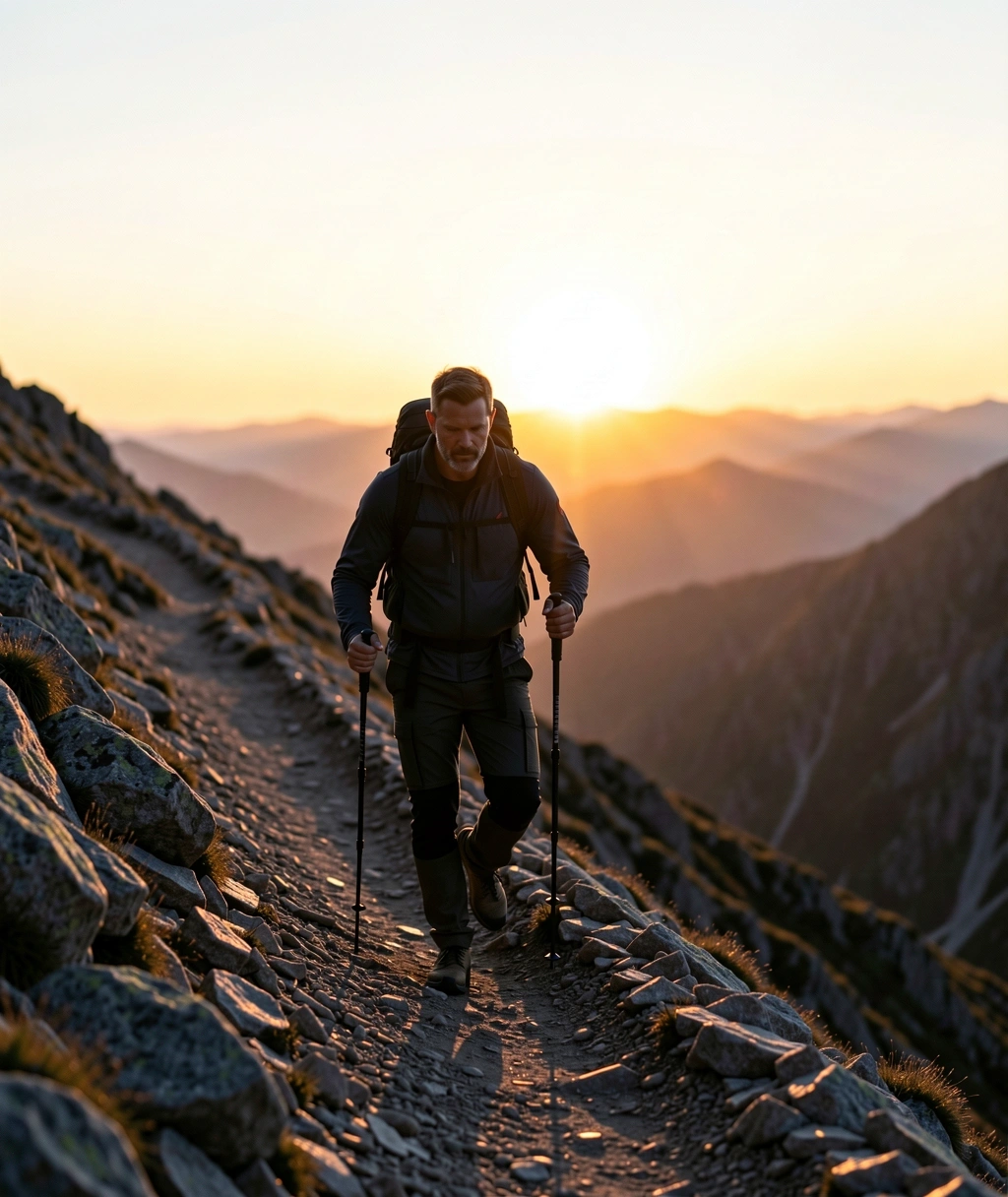 Active lifestyle for men over 40